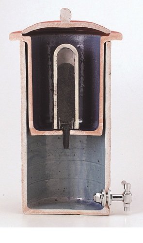 Amazon｜西海陶器 青磁笹 百年のしずく(5L) 60396｜浄水器・整水器