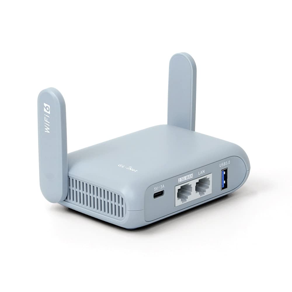 Amazon.co.jp: GL.iNet WiFi6 トラベル ルーター VPN 無線LANルーター