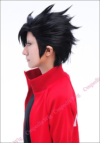 Amazon.co.jp: ハイキュー!! 黒尾 鉄朗 風 ウィッグ キャラウィッグ