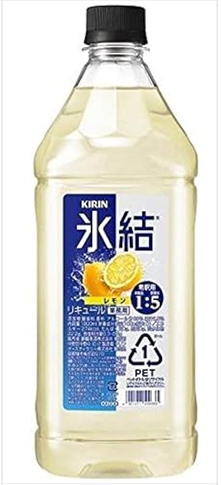 Amazon.co.jp: キリン 氷結 レモン コンク PET 1800mL : 食品・飲料・お酒