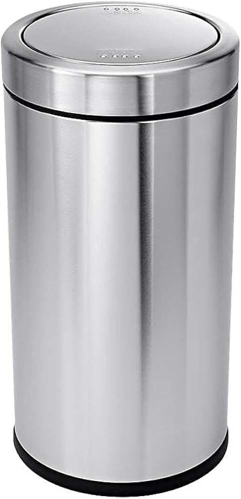 simplehuman 55 Liter/ 14.5 Gallon Swing Top Trash Can, Commercial