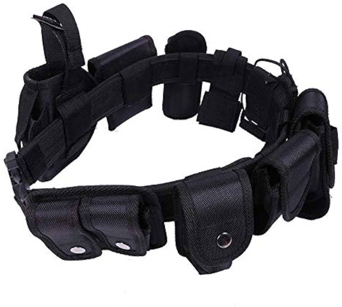 Azarxis サバゲー タクティカルベルト ポーチ多数セット 黒 Azarxis