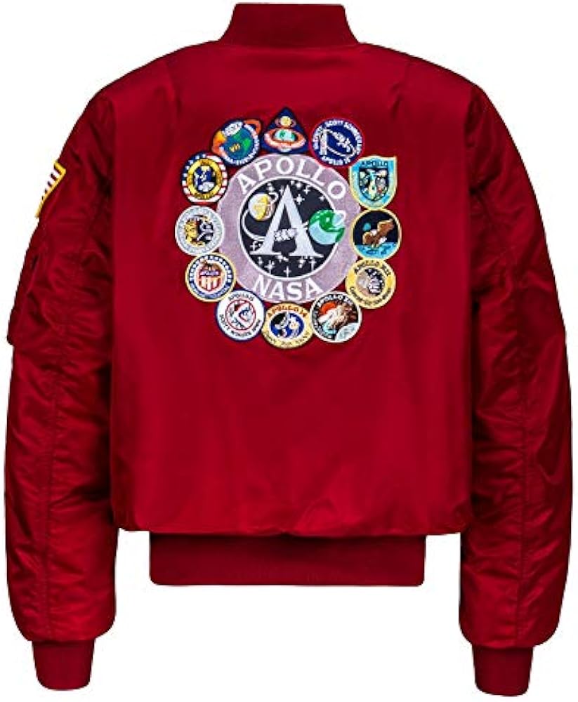 Amazon.com: Alpha Industries Men's Apollo MA-1 Flight Jacket