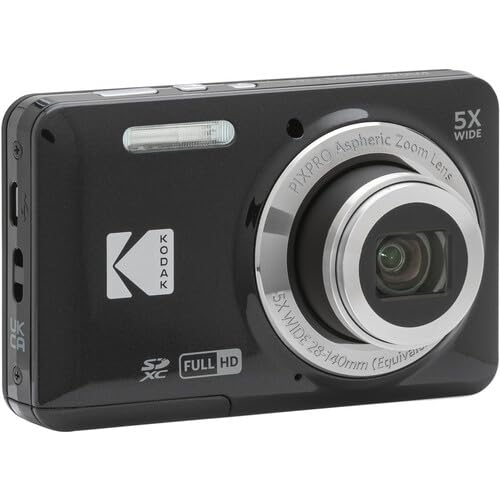 Amazon | Kodak Pixpro FZ55 デジタルカメラ(ブラック) セット品