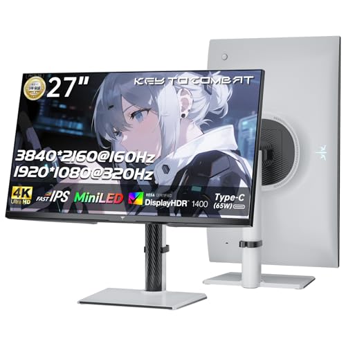Amazon.co.jp: KEY TO COMBAT 27インチ QD-MiniLED 4K UHD 量子ドット