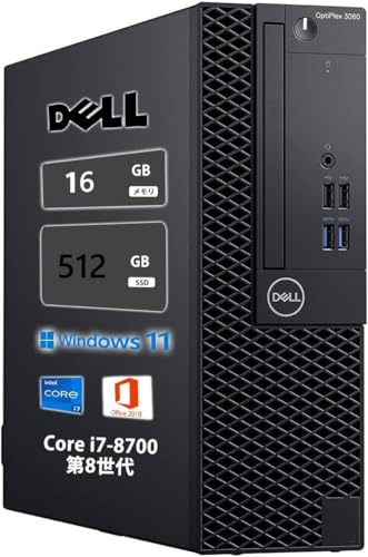 Amazon.co.jp: デル デスクトップパソコン DE LL OptiPlex 3060 SFF 第