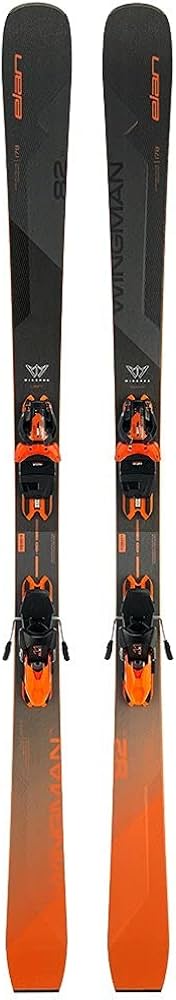 Amazon.co.jp: ELAN Wingman 82 Ti Ski System with ELX 11 GW