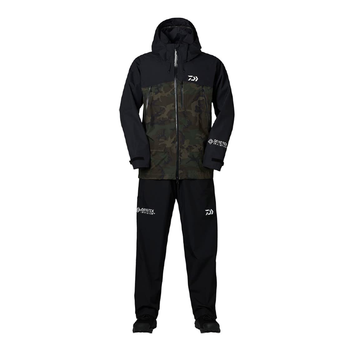 Amazon.co.jp: Daiwa DR-1922 Raincoat, Green Camo, XL : Clothing