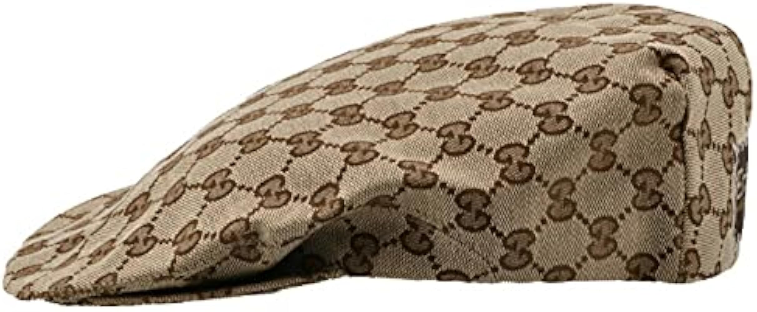 Amazon | [グッチ] 帽子 メンズ BERET ハンチング BEIGE/DARK BROWN