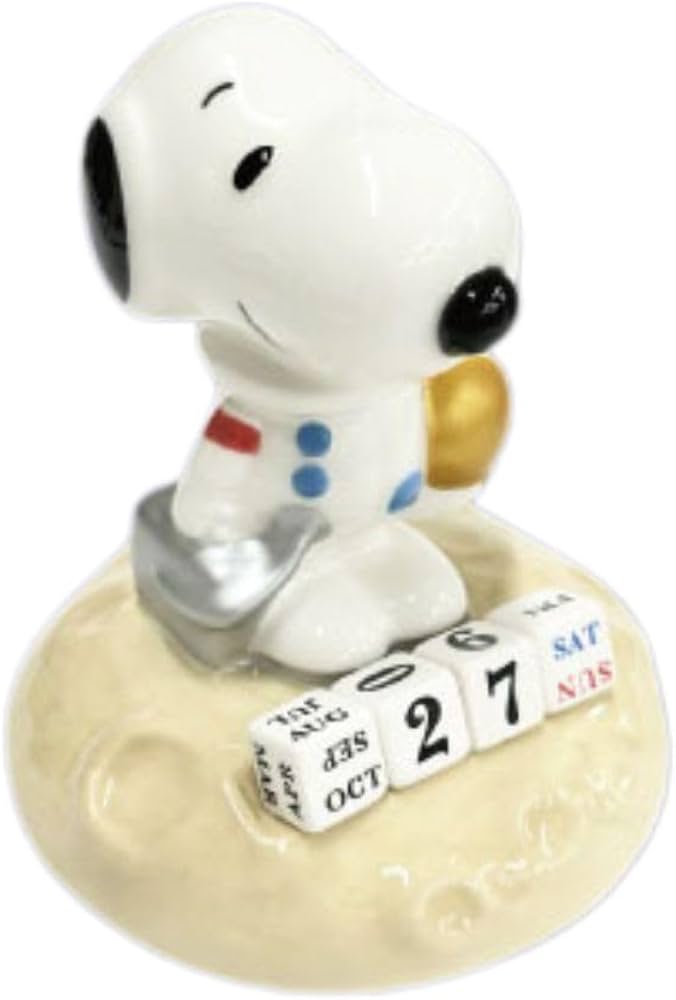 Amazon.co.jp: マリモクラフト SNOOPY 万年カレンダー アストロノーツ