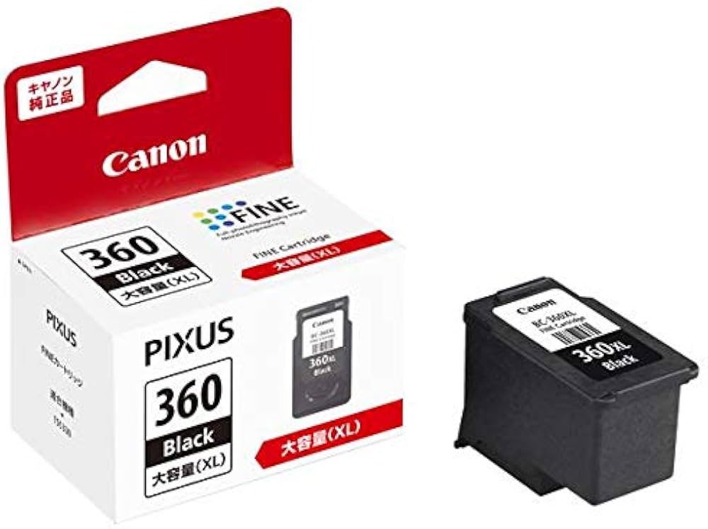 Amazon.co.jp: 【セット買い】Canon 純正 インクカートリッジ BC-360XL