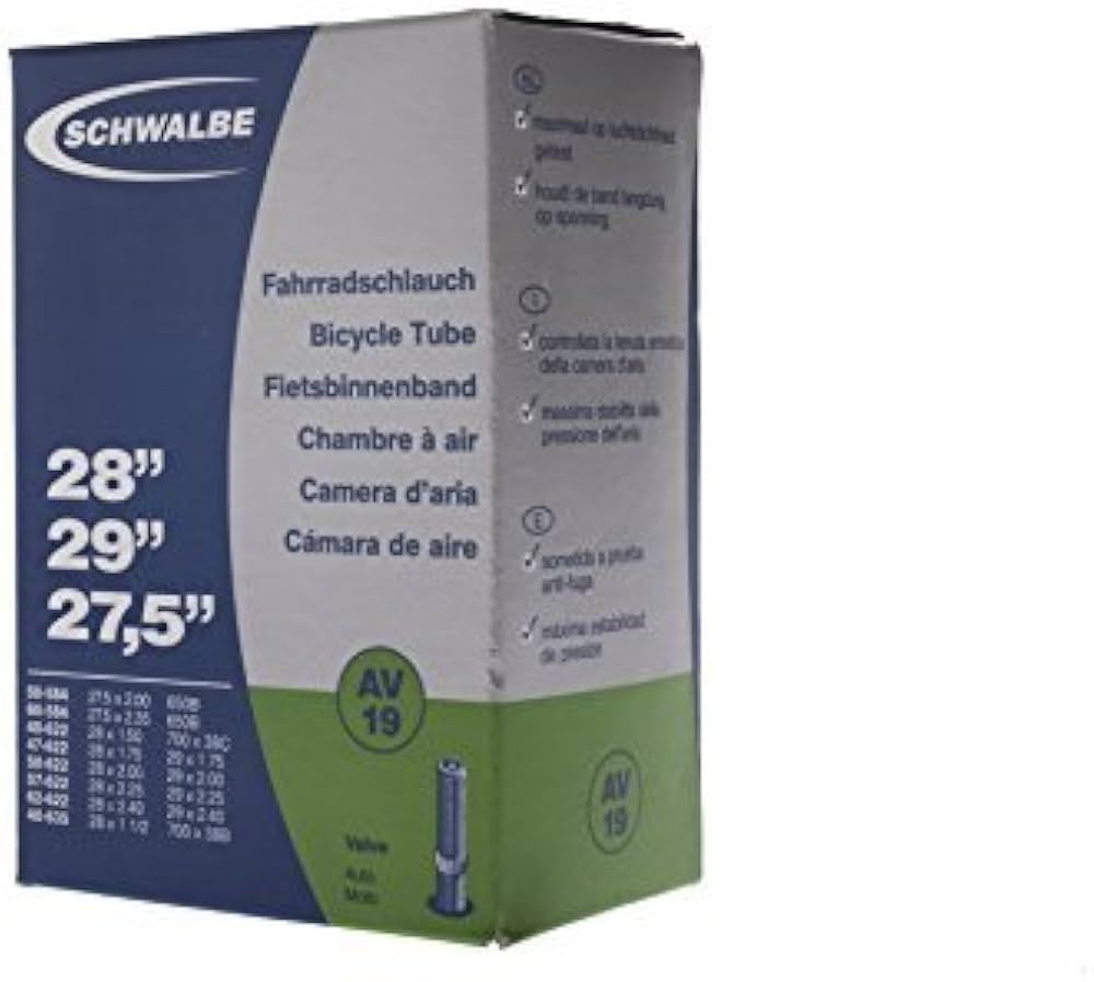 Amazon | Schwalbe AV19 チューブ シュレーダー 700 x 38-45C (28 x