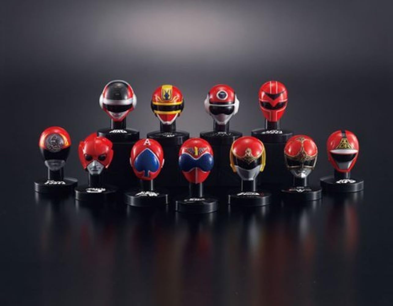 Amazon.co.jp: スーパー戦隊マスクコレクション1～赤の伝説～（A-BOX