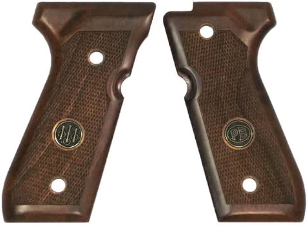 Amazon.co.jp: ベレッタ社純正 M92Fシリーズ用 木製グリップ (左右