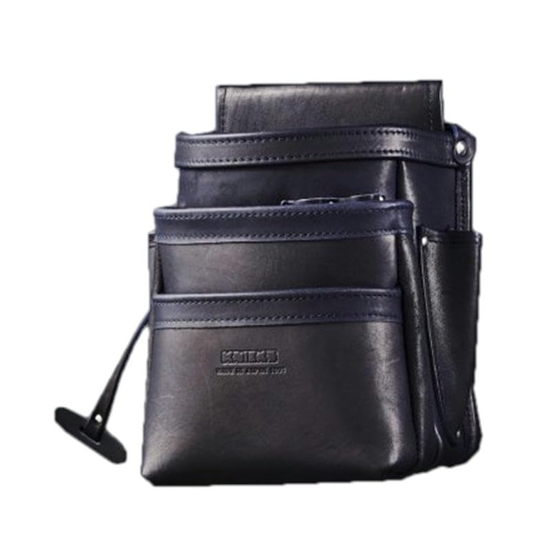 Amazon.co.jp: ニックス 腰袋 総グローブ革仕上 3段 フチ/総グローブ革