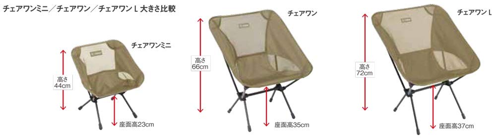 Amazon.co.jp: Helinox(ヘリノックス) アウトドアチェア チェアワン L