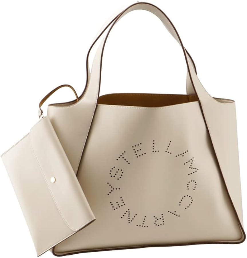 Amazon | [ステラマッカートニー] バッグ ロゴ トートバッグ ポーチ