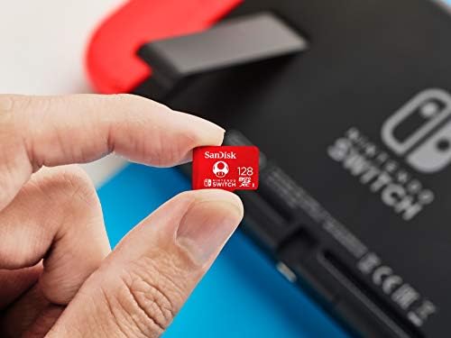 SanDisk 128GB microSDXC Card, Licensed for Nintendo Switch
