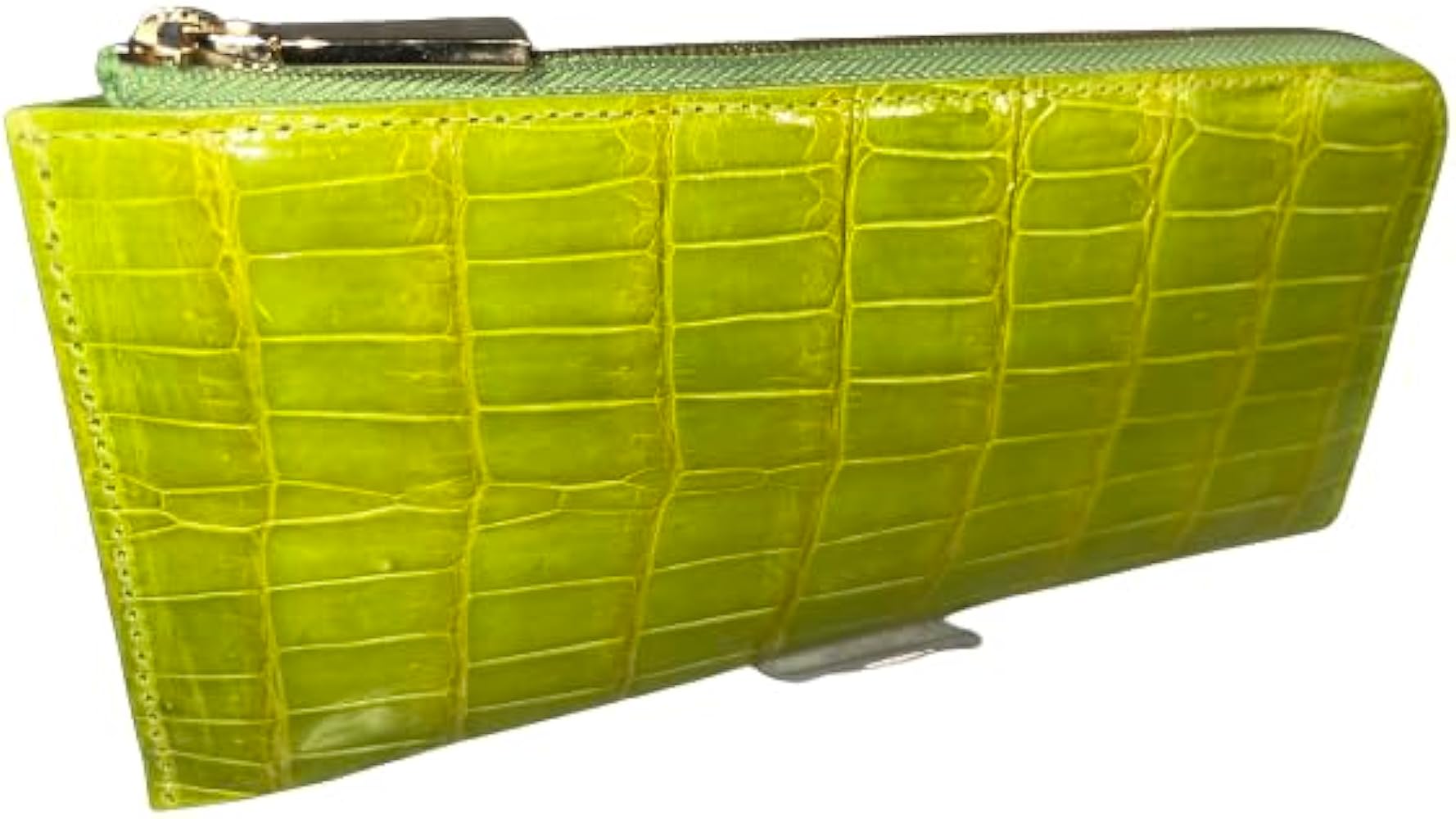 Amazon | [GUODI] グォディ 長財布 L字ファスナー型 クロコダイル 本革