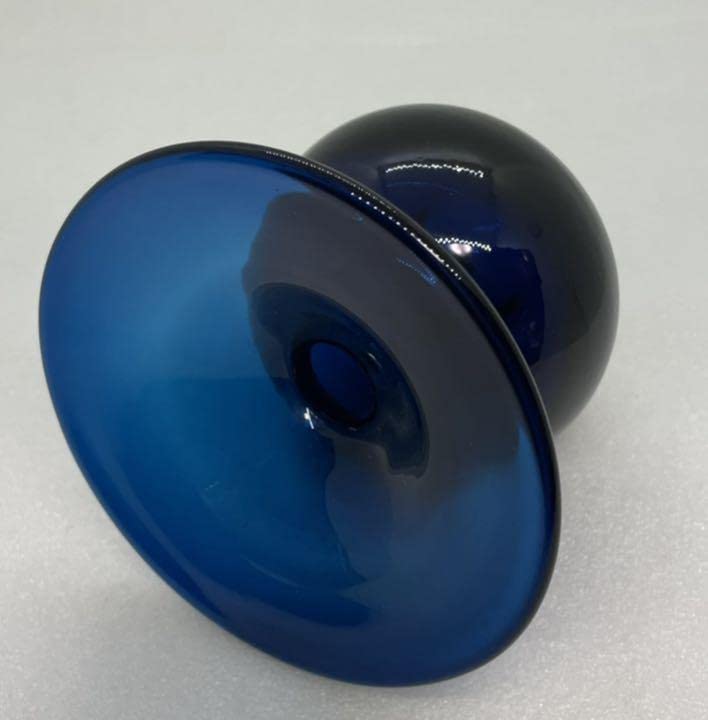 レア 由水常雄 紺瑠璃壺 正倉院ガラス器模 美品 木箱つき レア 由水