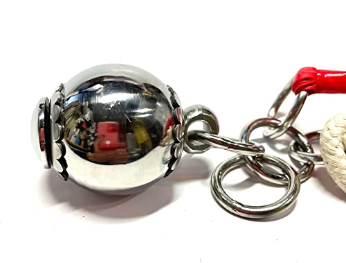 Amazon | 中国武術 高級 伝統流星錘 重量あり 武器 三国志 少林寺 暗器