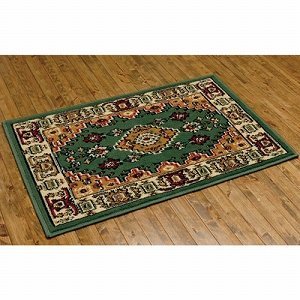 Amazon｜オリエンタル・ウィーバーズ ウィルトン織メダリオン柄マット