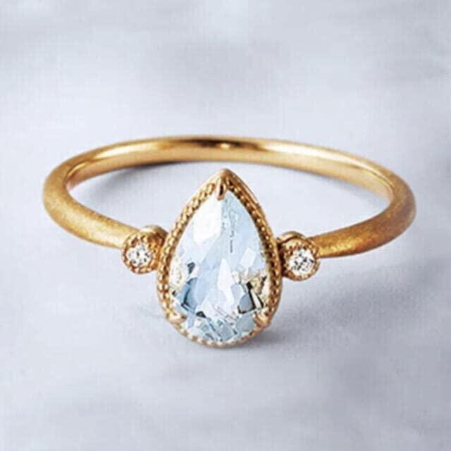 Amazon.co.jp: agete アガット アクアマリンリング ソードアート