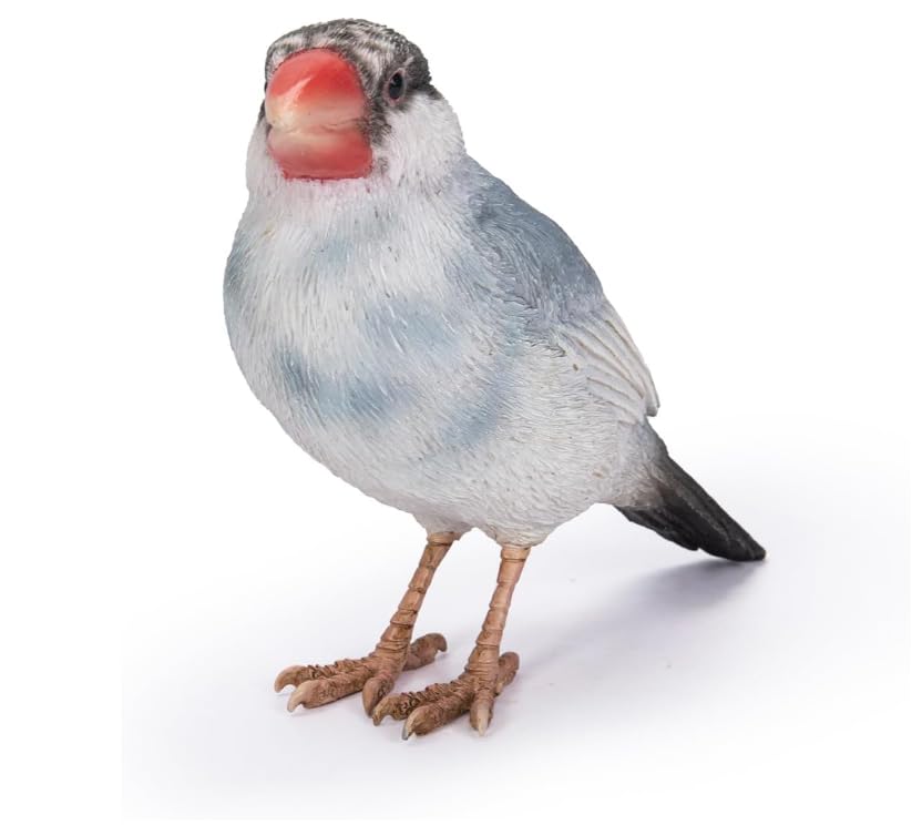 Amazon.co.jp: ウービア 桜文鳥 11×4.5×8.7㎝ 人形 フィギュア 置き物