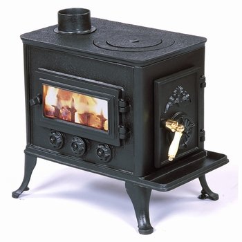 Amazon | グリーンライフ 鋳物薪ストーブ 15～20坪 ST-N286C | 薪暖炉