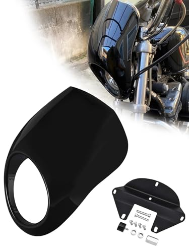 Amazon | ハーレー用 ビキニカウル 5.75＂ ヘッドライト フェアリング