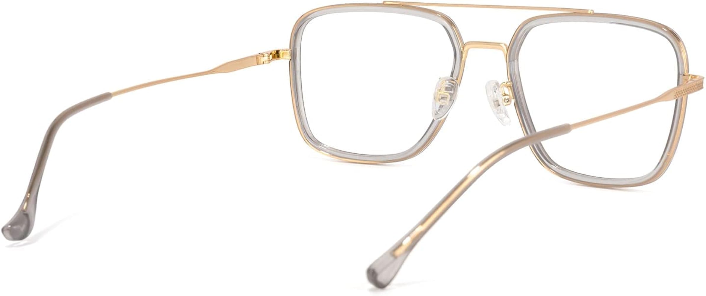 Amazon.com: Zeelool Readers Metal Aviator Blue Light Blocking