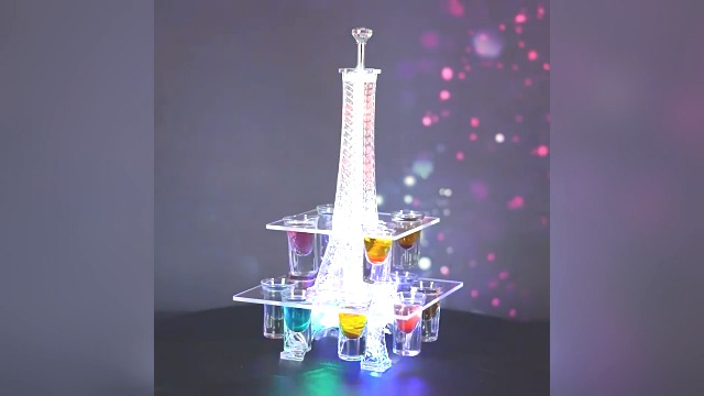 Amazon｜PluieSoleil テキーラ観覧車 エッフェル塔型 LEDカップの表示