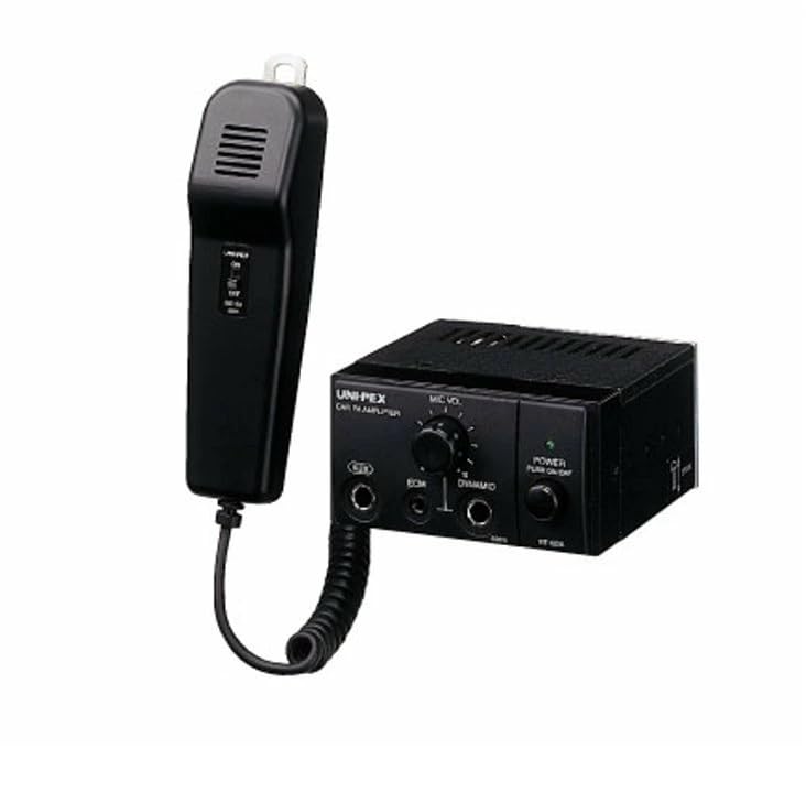 Amazon.co.jp: ユニペックス UNIPEX 10W車載スピーカーシステム 12V車