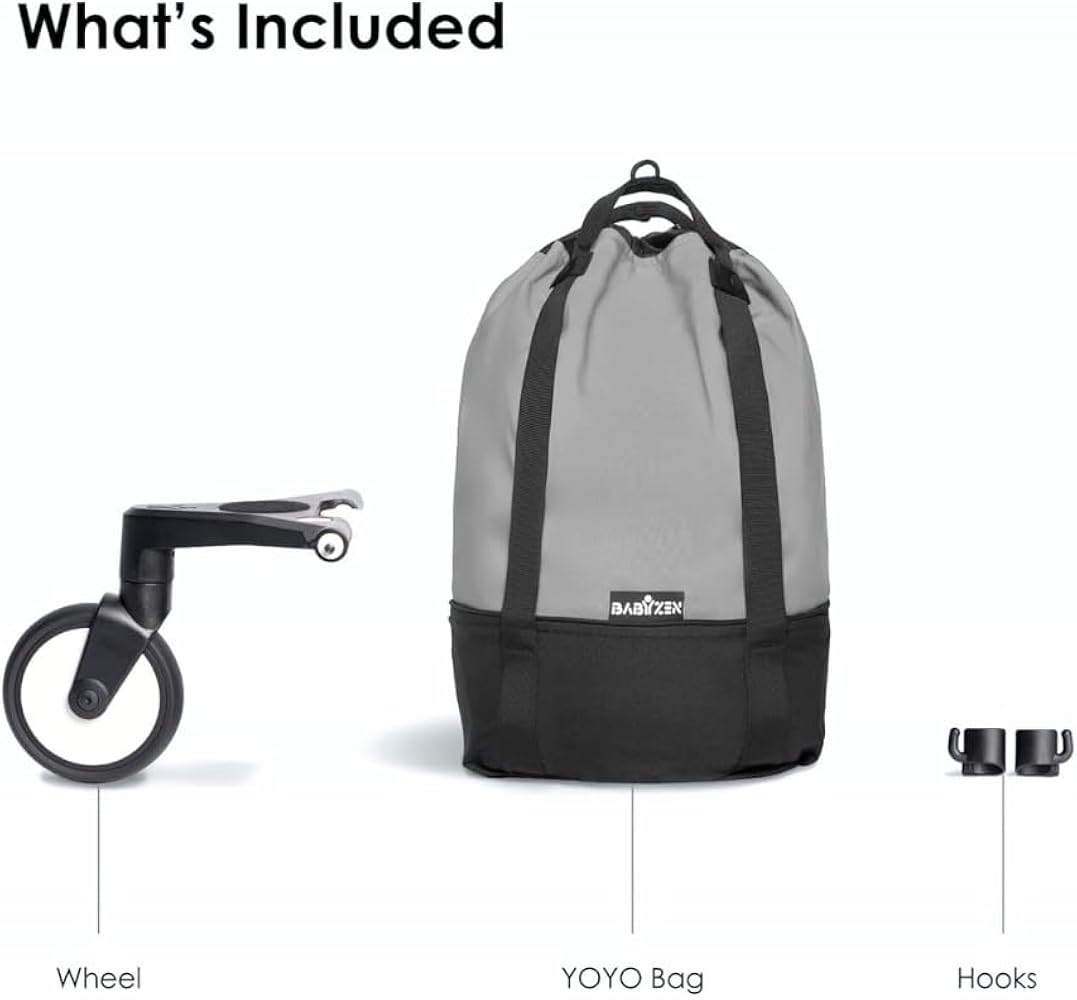Amazon.com : Babyzen YOYO Bag, Grey - Provides Additional, Sturdy