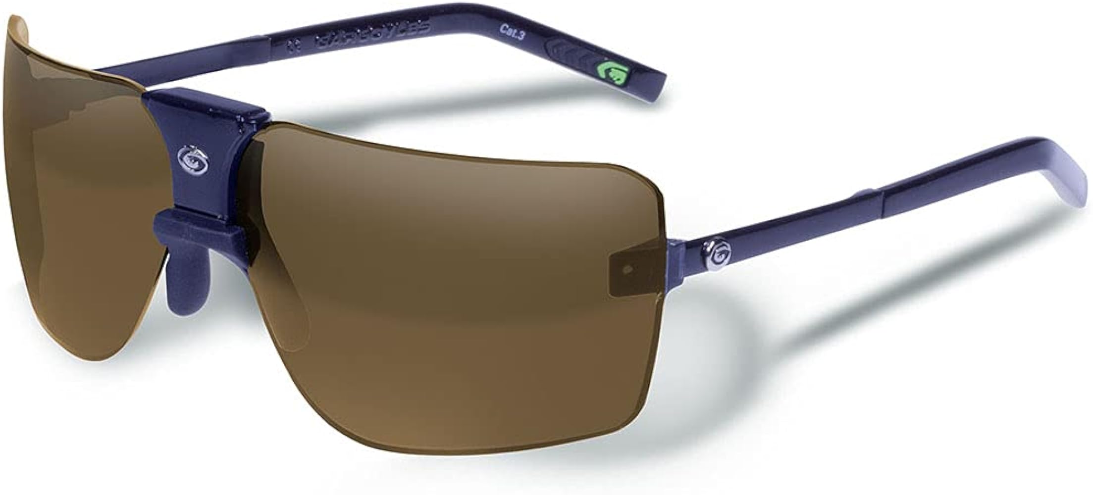 Amazon.co.jp: Gargoyles 85's Shield サングラス 男性用, ブラック