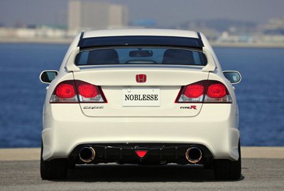 Amazon | FD2 シビック タイプR マフラー 左右出しレーシング砲弾