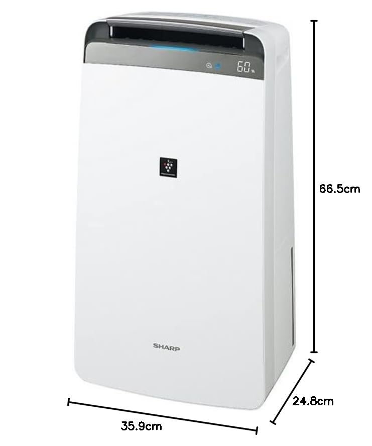 Amazon | シャープ 衣類乾燥機 除湿機 18L / プラズマクラスター 7000