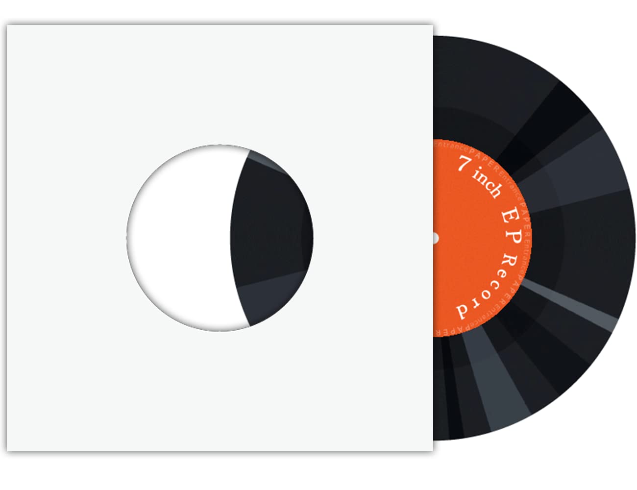 Amazon.co.jp: ペーパーエントランス レコード 7インチ EP 厚紙