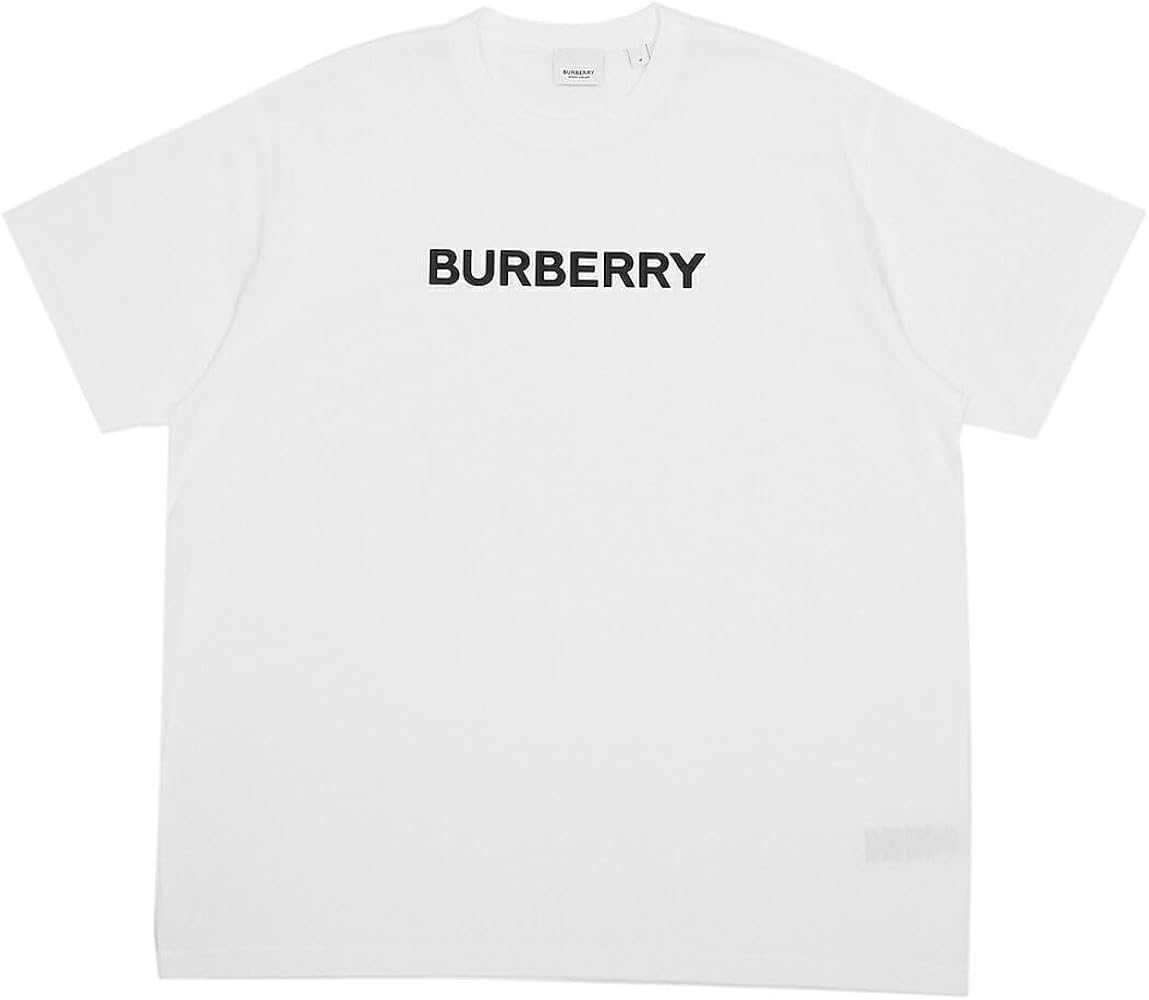 Amazon | [BURBERRY] [バーバリー] Tシャツ Mサイズ ロゴT ホワイト