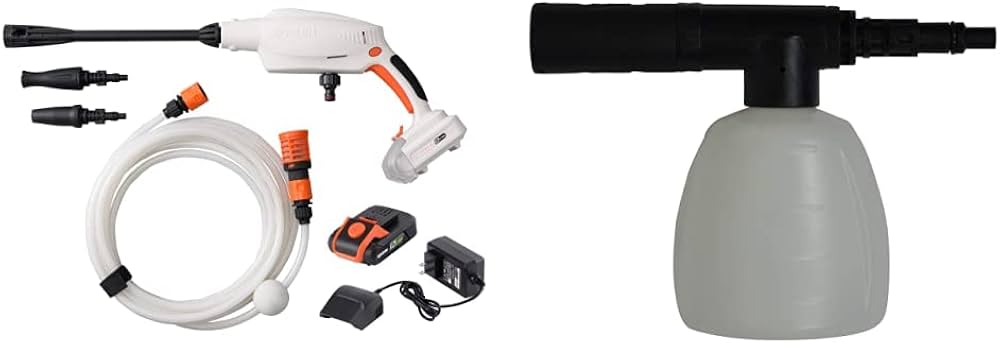 Amazon | 工進(KOSHIN) 18V 2.0Ah 充電式 洗浄機 ガンタイプ SJC-1820