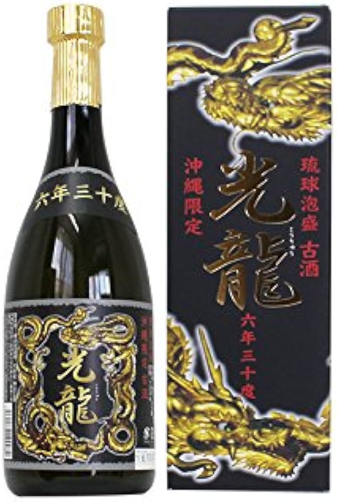 Amazon.co.jp: 泡盛 光龍 6年古酒 30度 720ml /神谷酒造所 : 食品