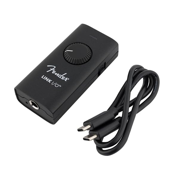 Amazon.com: Fender Link I/O Portable USB-C Audio Interface, Fits