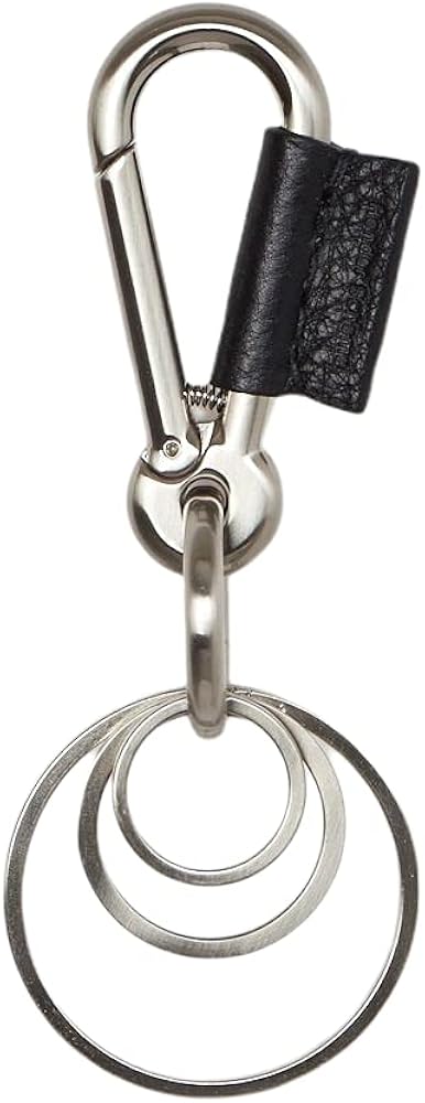 Amazon.co.jp: [エンダースキーマ] カラビナ キーホルダー (ブラック