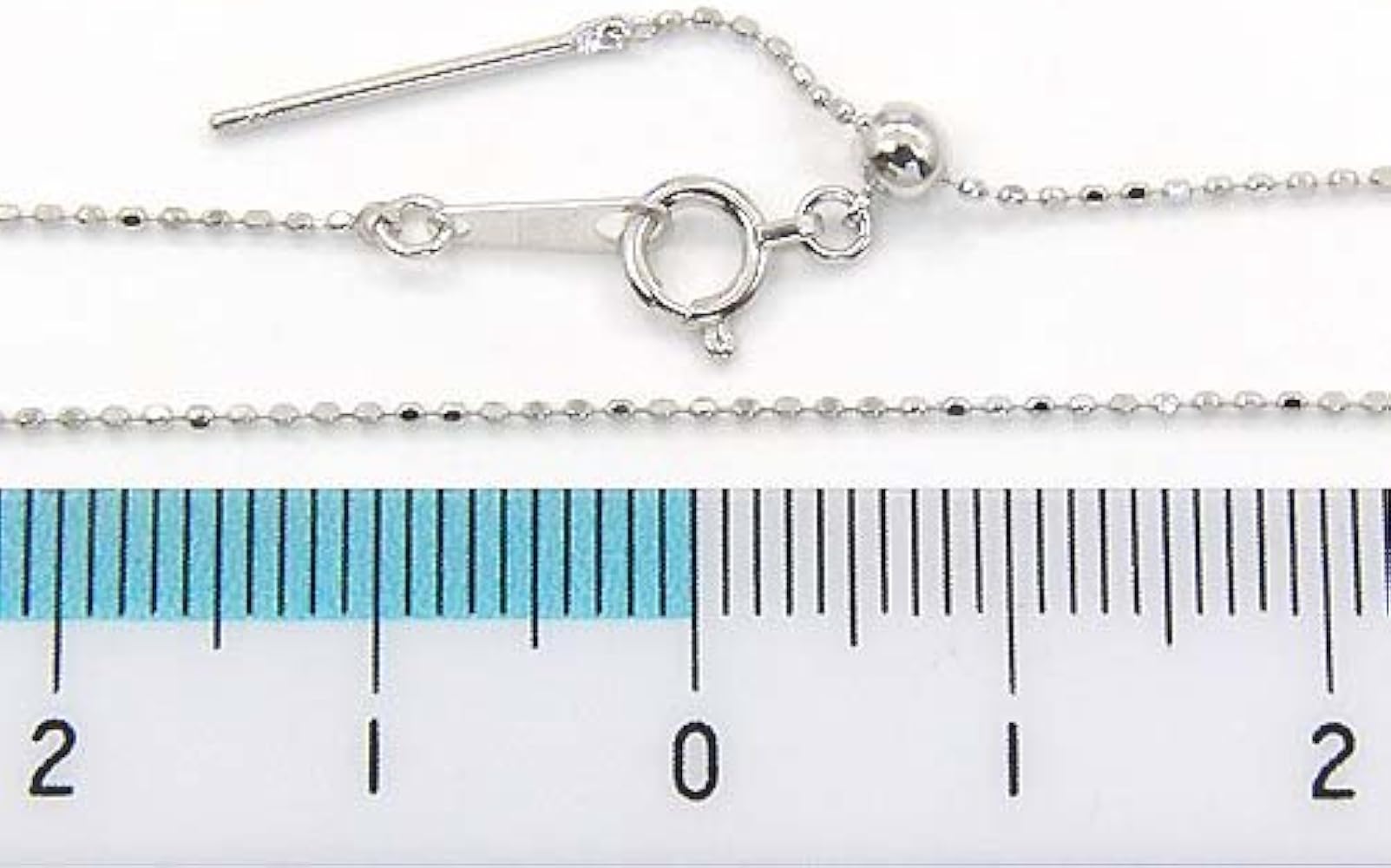 Amazon | プラチナ スライドピン カットボール チェーン Pt850（幅0.8