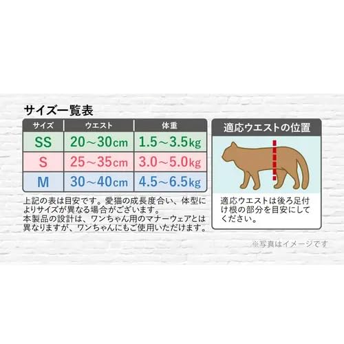 Amazon.co.jp: マナーウェア ねこ用 Sサイズ 38枚 : ペット用品