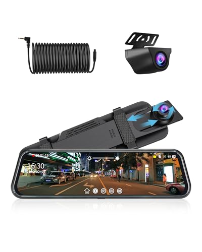 Amazon.co.jp: Jansite ドライブレコーダー ミラー型【グレア反射改良