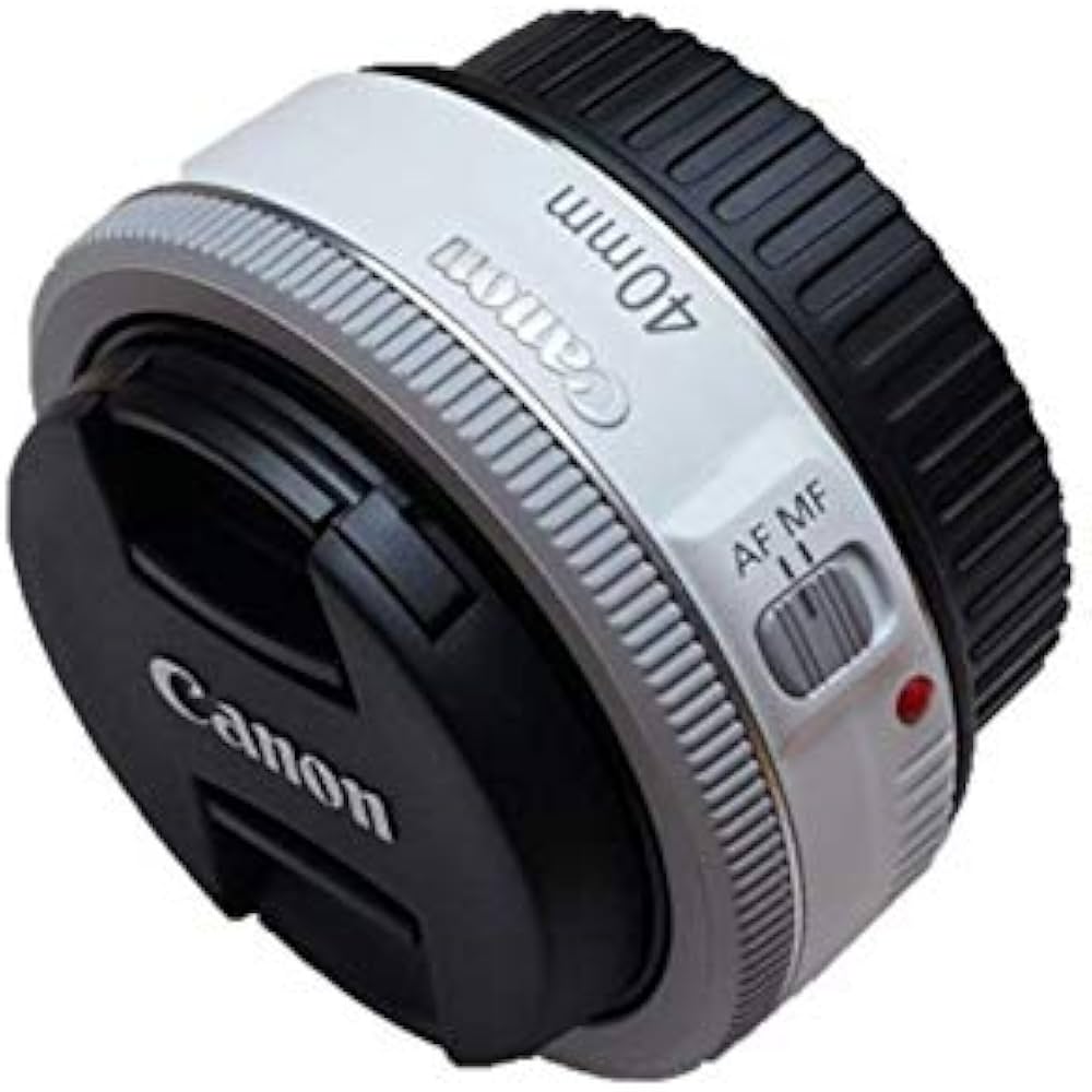 Amazon.co.jp: CANON キヤノン EF 40mm F2.8 STM ホワイト : 家電＆カメラ