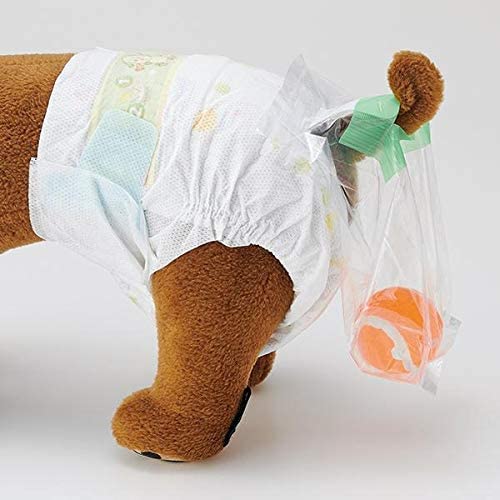 Amazon.co.jp: うんぽパンツ M・32枚 オムツ うんちポケット付き 犬