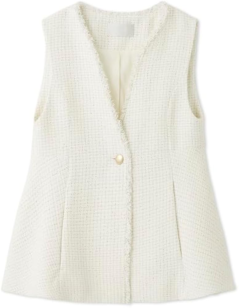 Amazon | [セルフォード] フレアペプラムツィードジレ CWFV251052