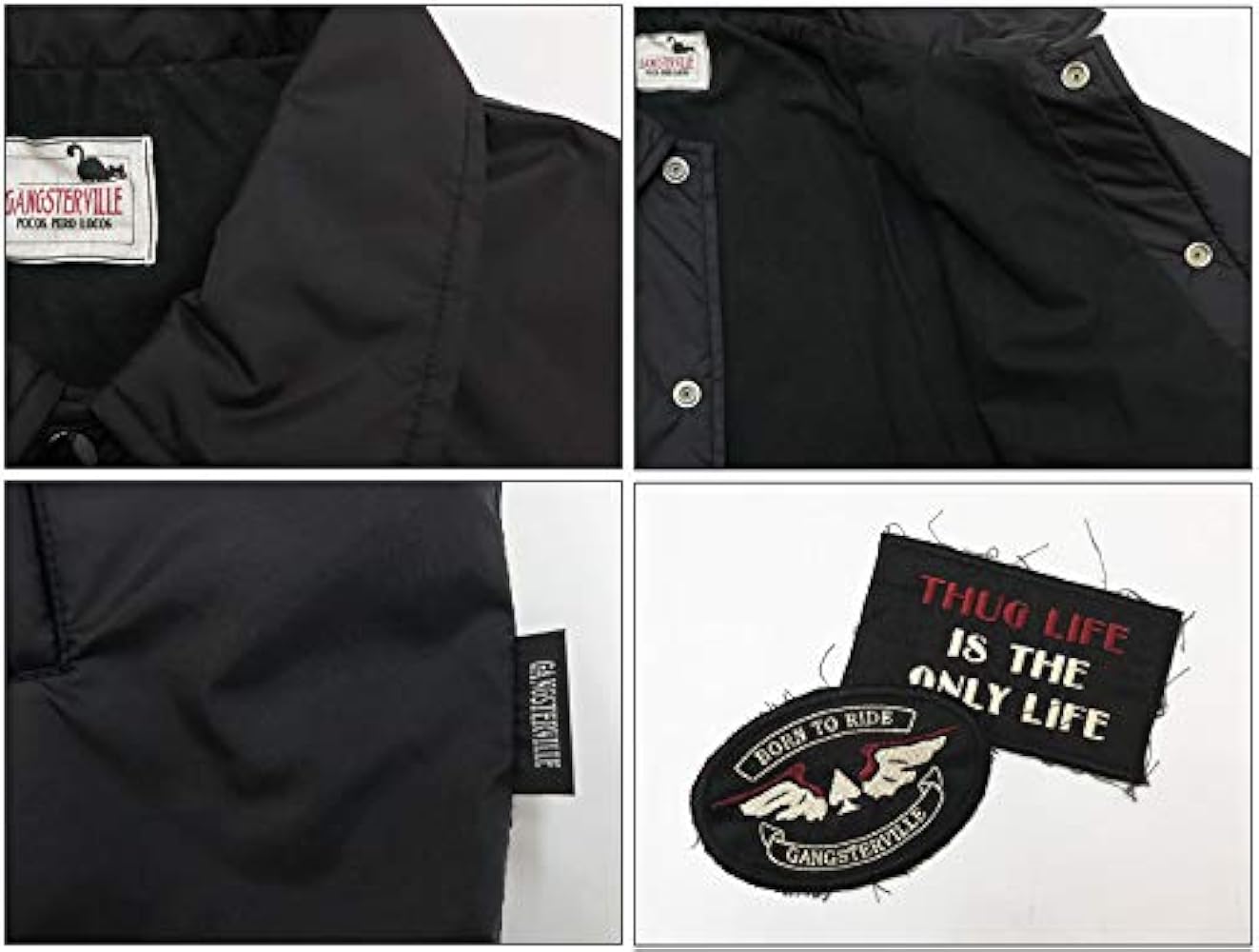 Amazon | (ギャングスタービル)GANGSTERVILLE ナイロン コーチ